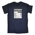 Animator Nutrition Facts - Mens 123t Funny T-Shirt Tshirts