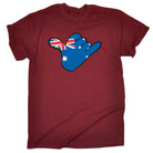Shaka Aussie Flag - Mens Funny T-Shirt Tshirts