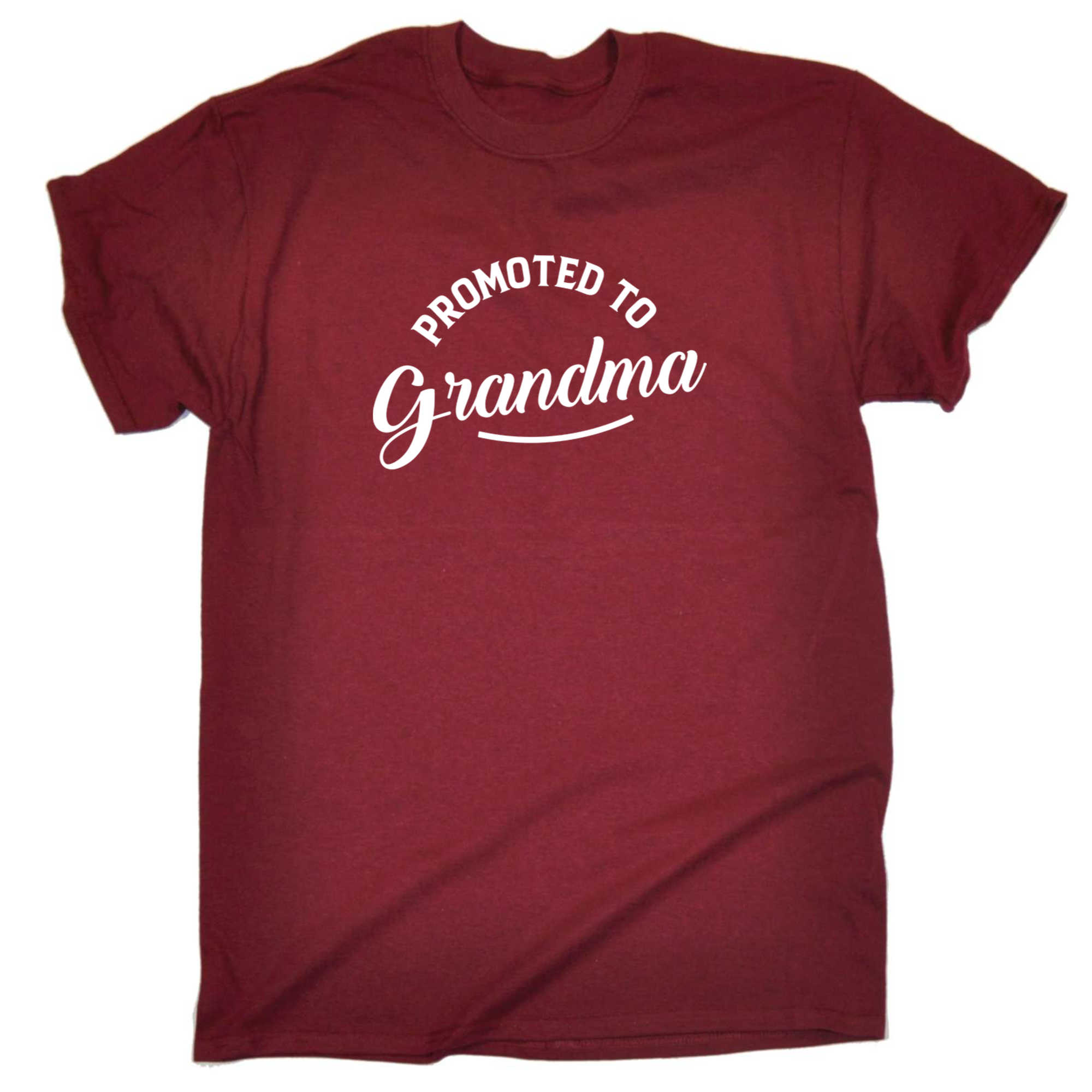 Promoted To Grandma Grandmother Mum Mother - Mens 123t Funny T-Shirt Tshirts