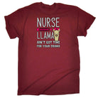 Nurse Llama - Mens 123t Funny T-Shirt Tshirts