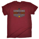 Did Someone Say Shemanigans Irish St Patricks Day - Mens 123t Funny T-Shirt Tshirts