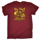 Big Trucks Iron And Wheels Truck - Mens Funny T-Shirt Tshirts