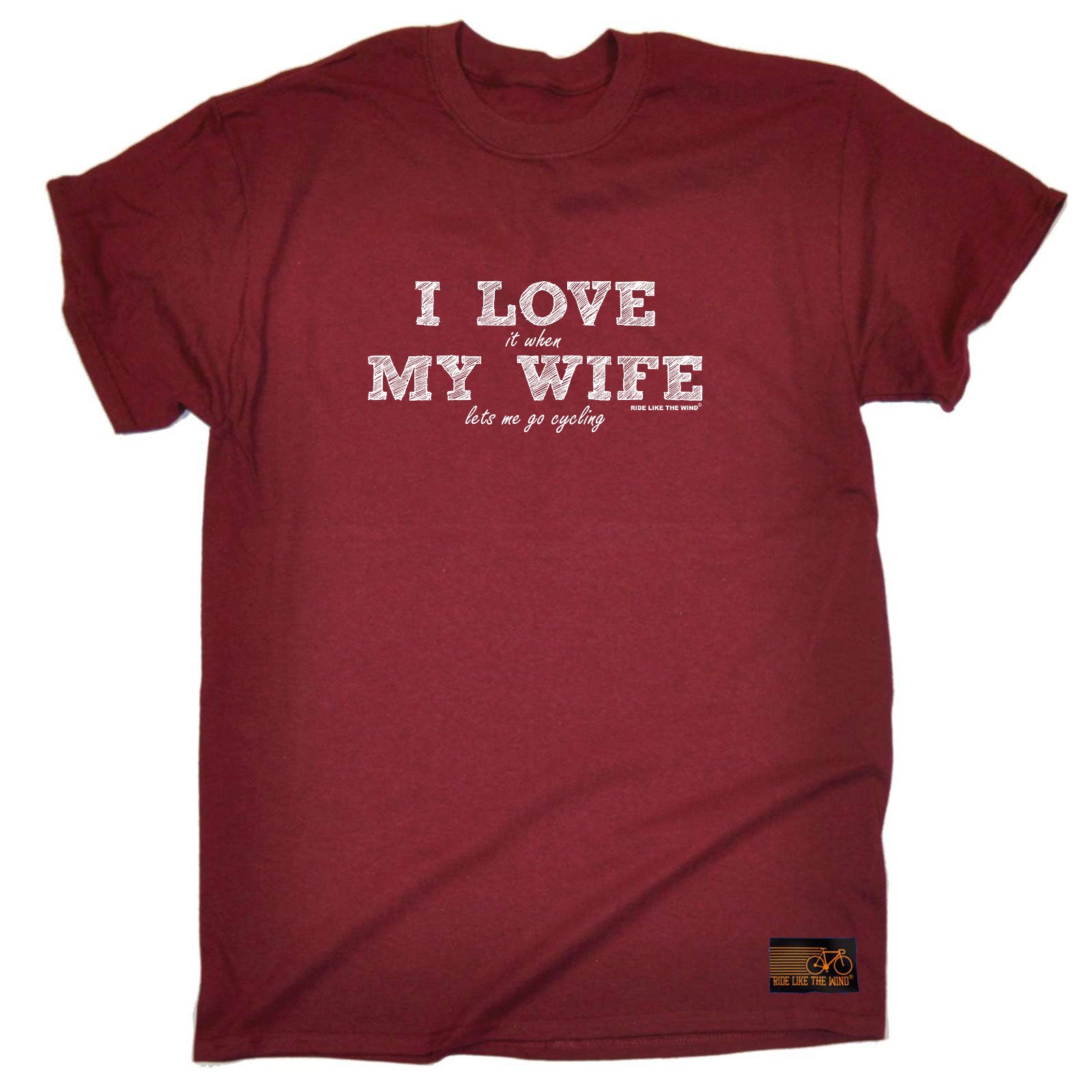 Rltw  I Love It When My Wife Lets Me Go Cycling - Mens Funny T-Shirt Tshirts