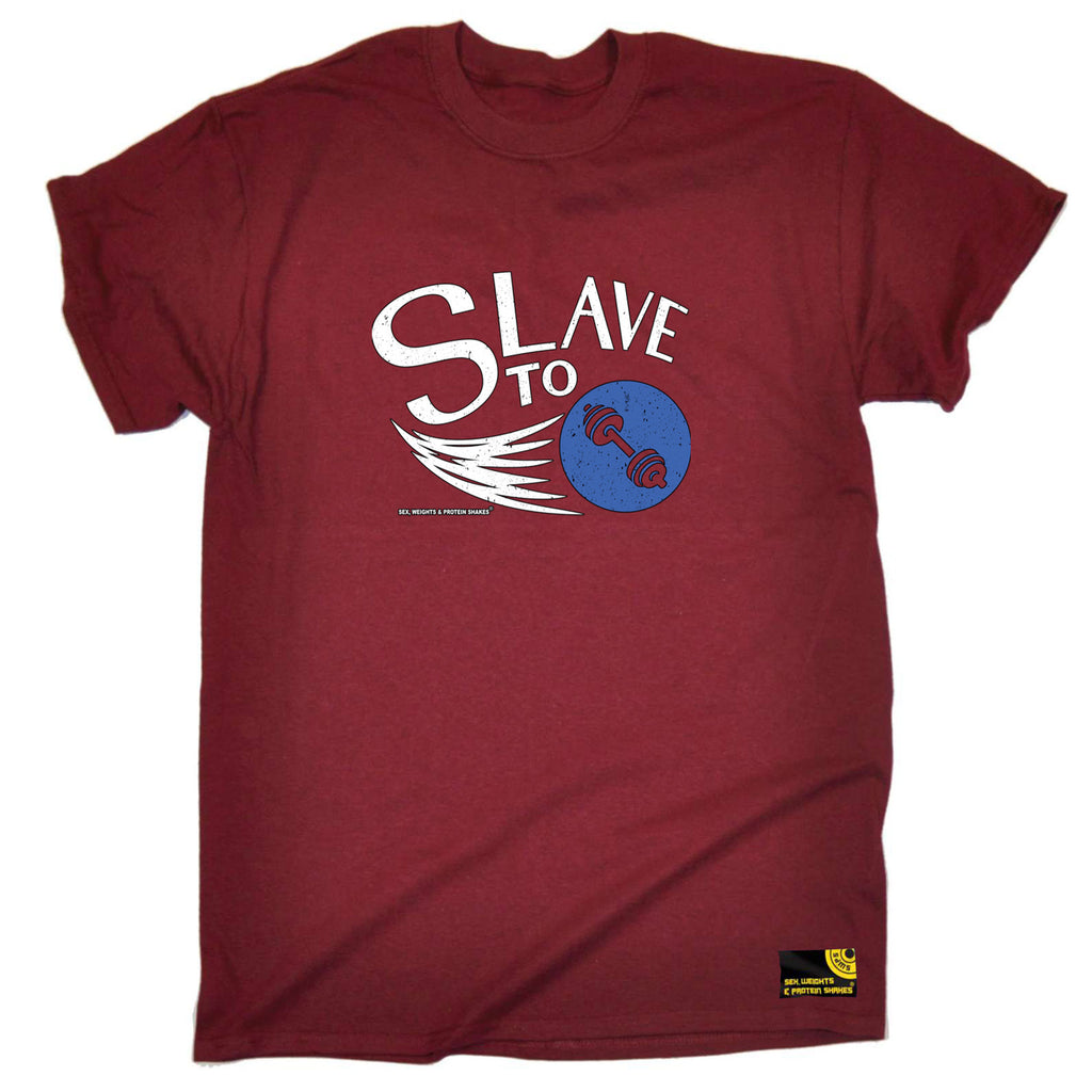 Swps Slave To Lifting - Mens Funny T-Shirt Tshirts