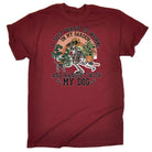 Work In The Garden And Hang With My Dog Gardening - Mens Funny T-Shirt Tshirts