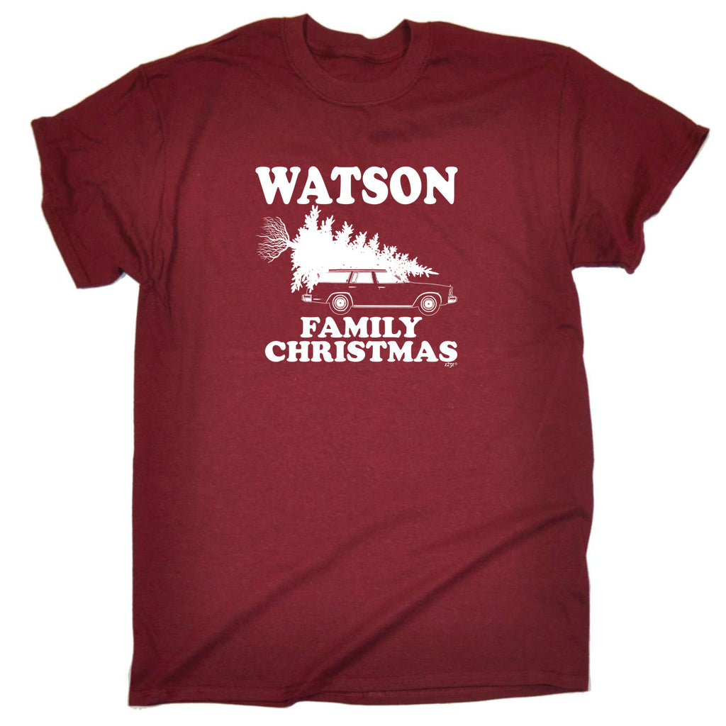 Family Christmas Watson - Mens Funny T-Shirt Tshirts