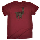 Save The Drama Llama - Mens 123t Funny T-Shirt Tshirts