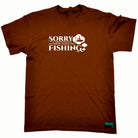 Dw Sorry If I Looked Interested Fishing - Mens Funny T-Shirt Tshirts