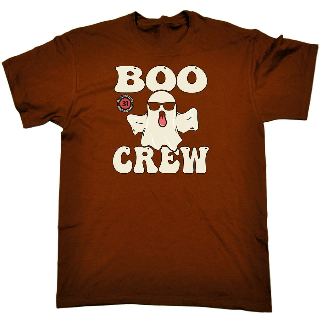 Boo Crew Ghost Halloween - Mens Funny T-Shirt Tshirts