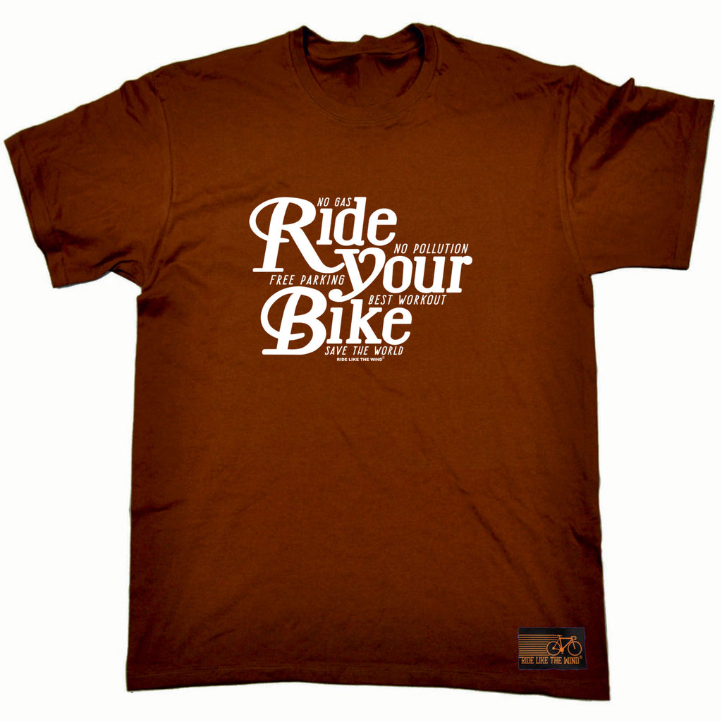 Rltw Ride Your Bike - Mens Funny T-Shirt Tshirts