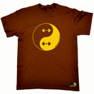 Swps Dumbbell Yin Yang - Mens Funny T-Shirt Tshirts