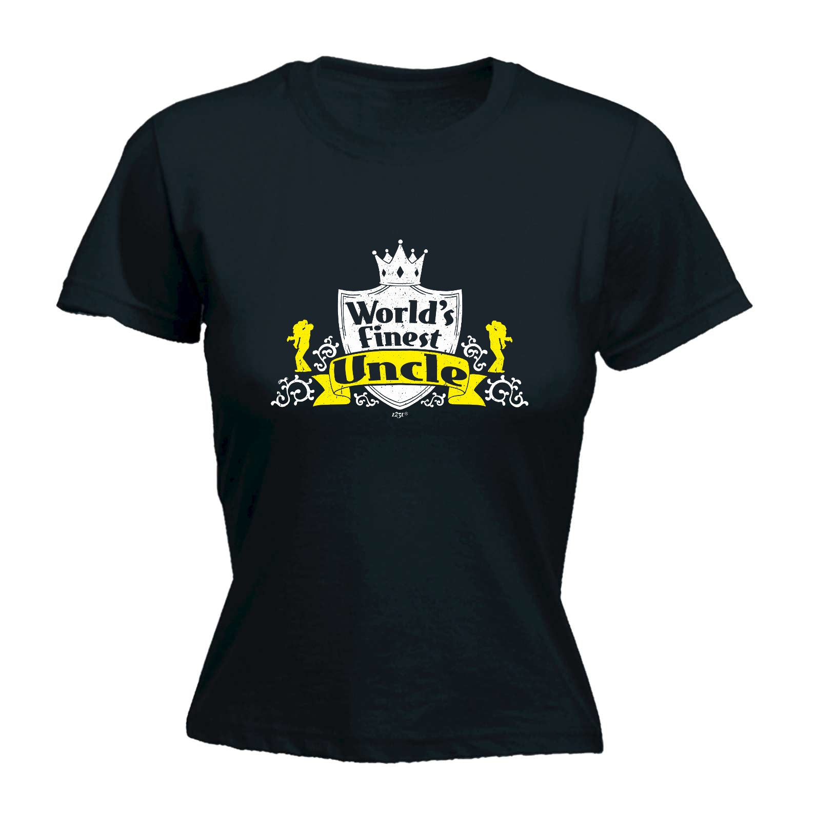 Worlds Finest Uncle - Funny Womens T-Shirt Tshirt
