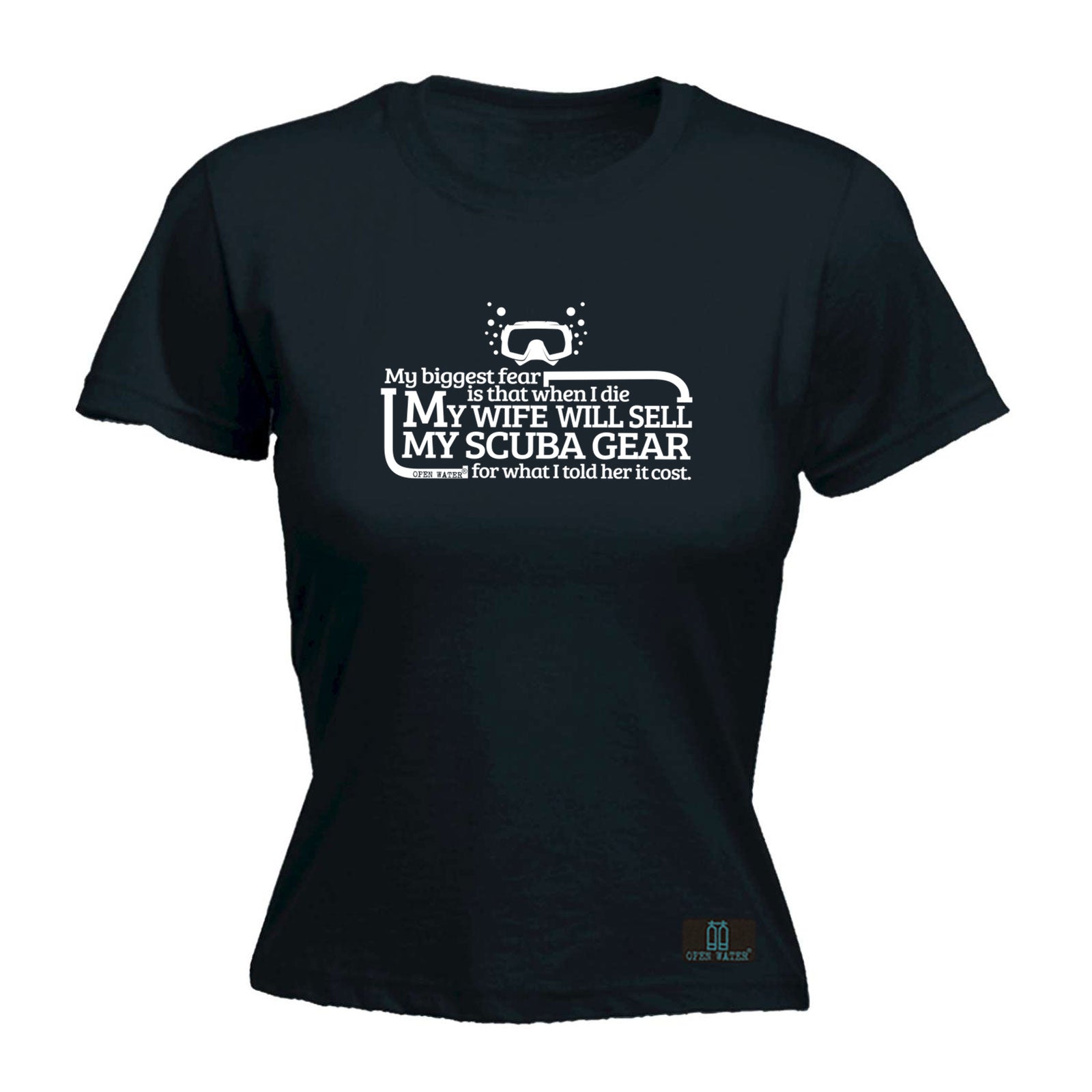 Ow My Biggest Fear Is That Wife Will Sell - Funny Womens T-Shirt Tshirt