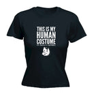 This Is My Human Costume Squirrel - Funny Womens T-Shirt Tshirt