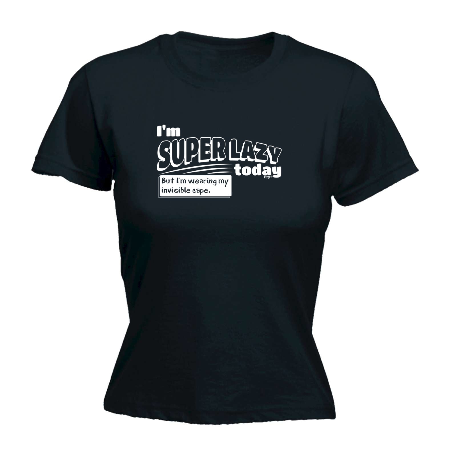 Im Super Lazy Today Cape - Funny Womens T-Shirt Tshirt