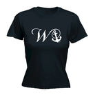 W Anchor - Funny Womens T-Shirt Tshirt