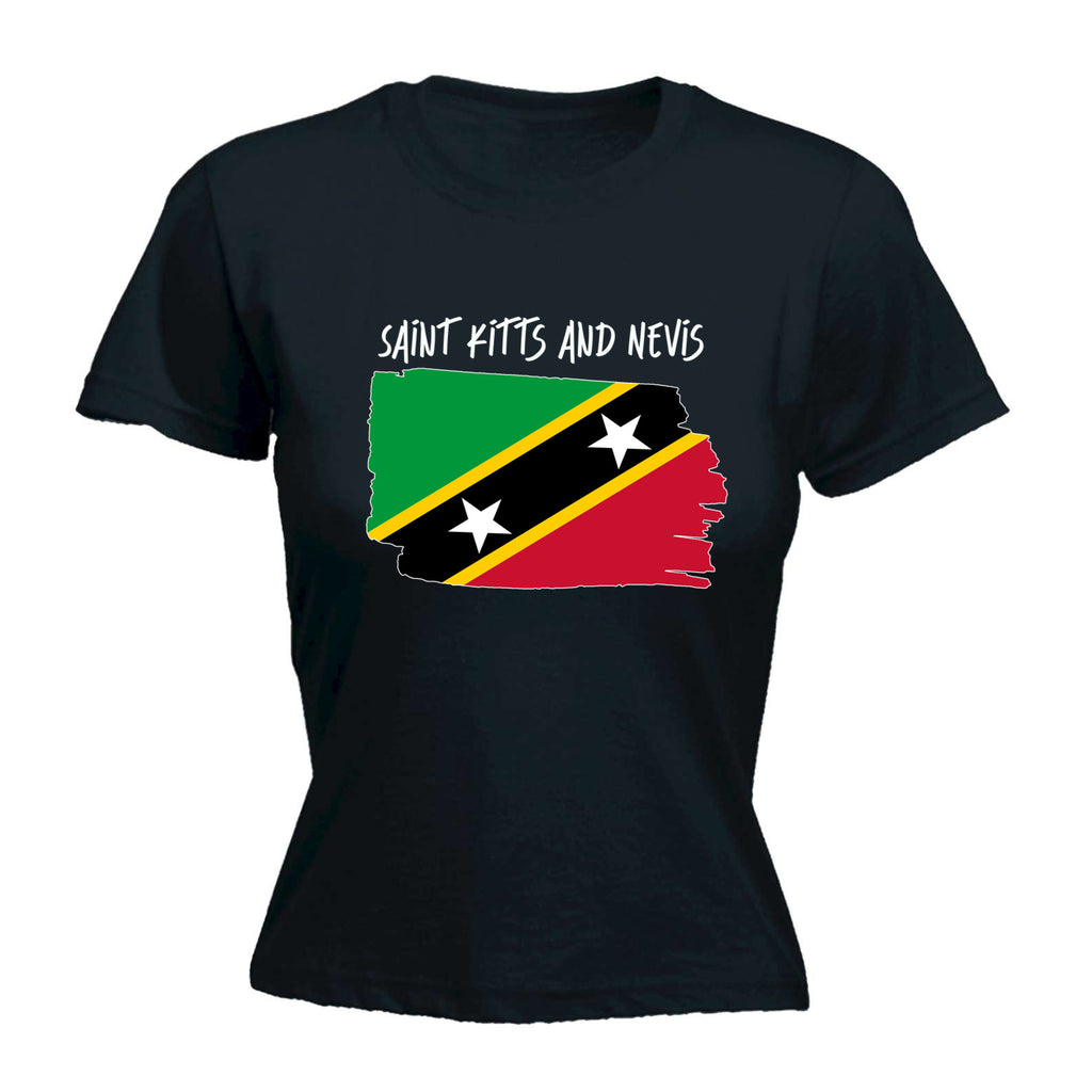 Saint Kitts And Nevis - Funny Womens T-Shirt Tshirt