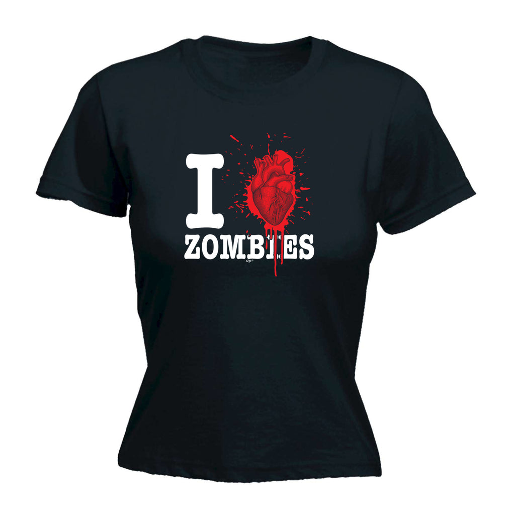 Love Zombies - Funny Womens T-Shirt Tshirt