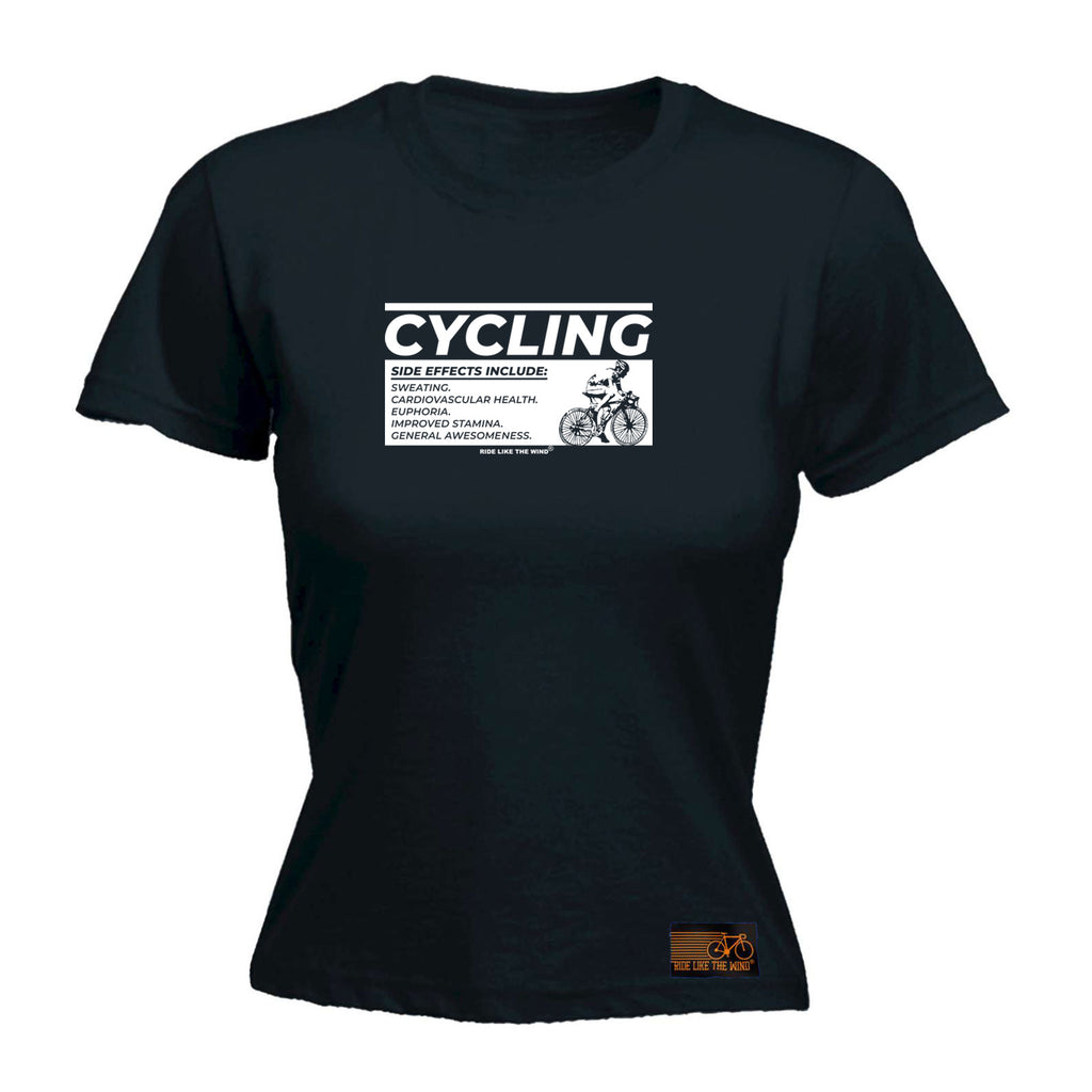 Rltw Cycling Side Effects - Funny Womens T-Shirt Tshirt
