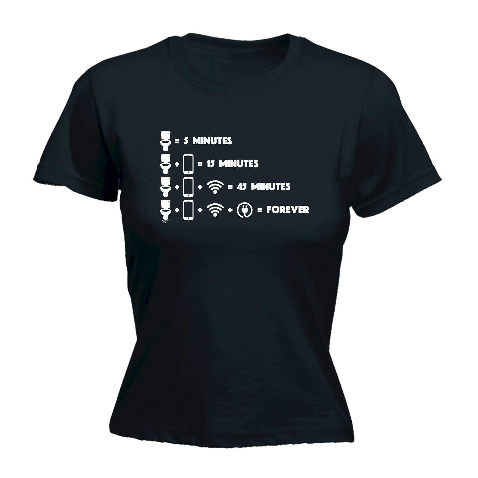Toilet Times - Funny Womens T-Shirt Tshirt