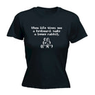 When Life Gives You A Keyboard Make A Bunny Rabbit - Funny Womens T-Shirt Tshirt