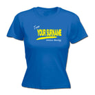 Your Surname V1 Lifetime Member - Funny Womens T-Shirt Tshirt