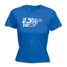 Motorbike Do All My Own Stunts - Funny Womens T-Shirt Tshirt
