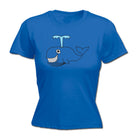 Whale Ani Mates - Funny Womens T-Shirt Tshirt
