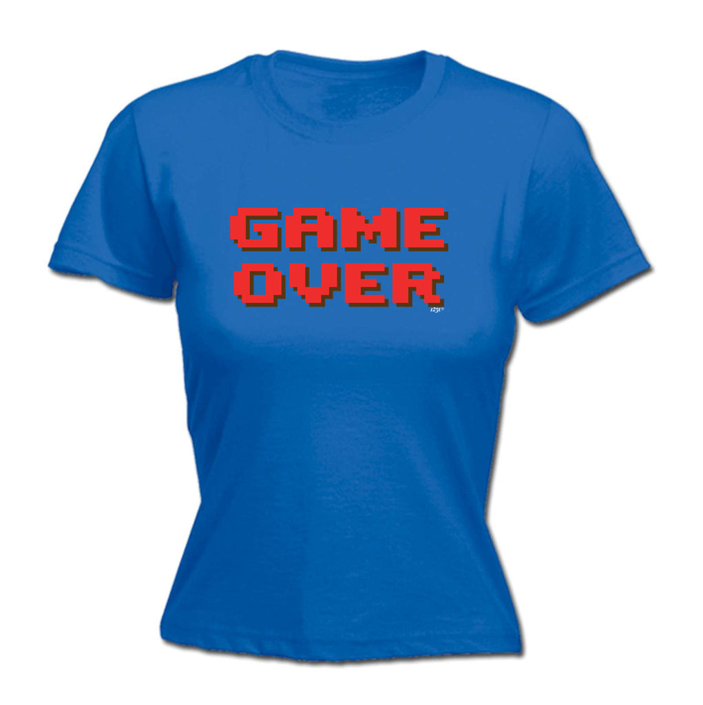 Game Over Gamer - Funny Womens T-Shirt Tshirt