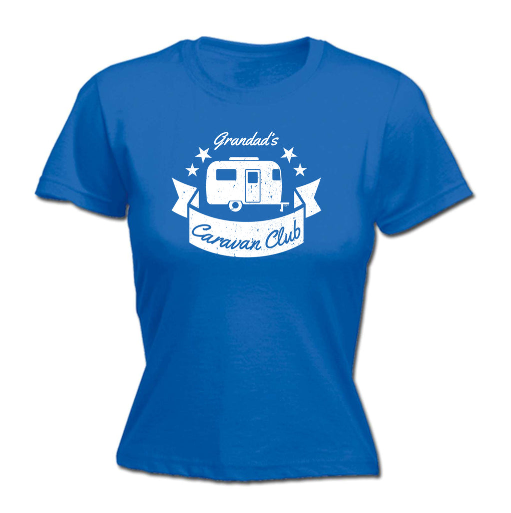 Grandads Caravan Club - Funny Womens T-Shirt Tshirt