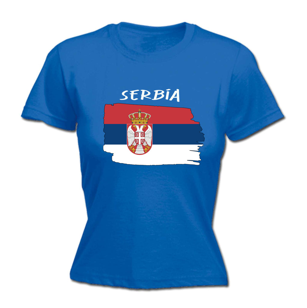 Serbia - Funny Womens T-Shirt Tshirt