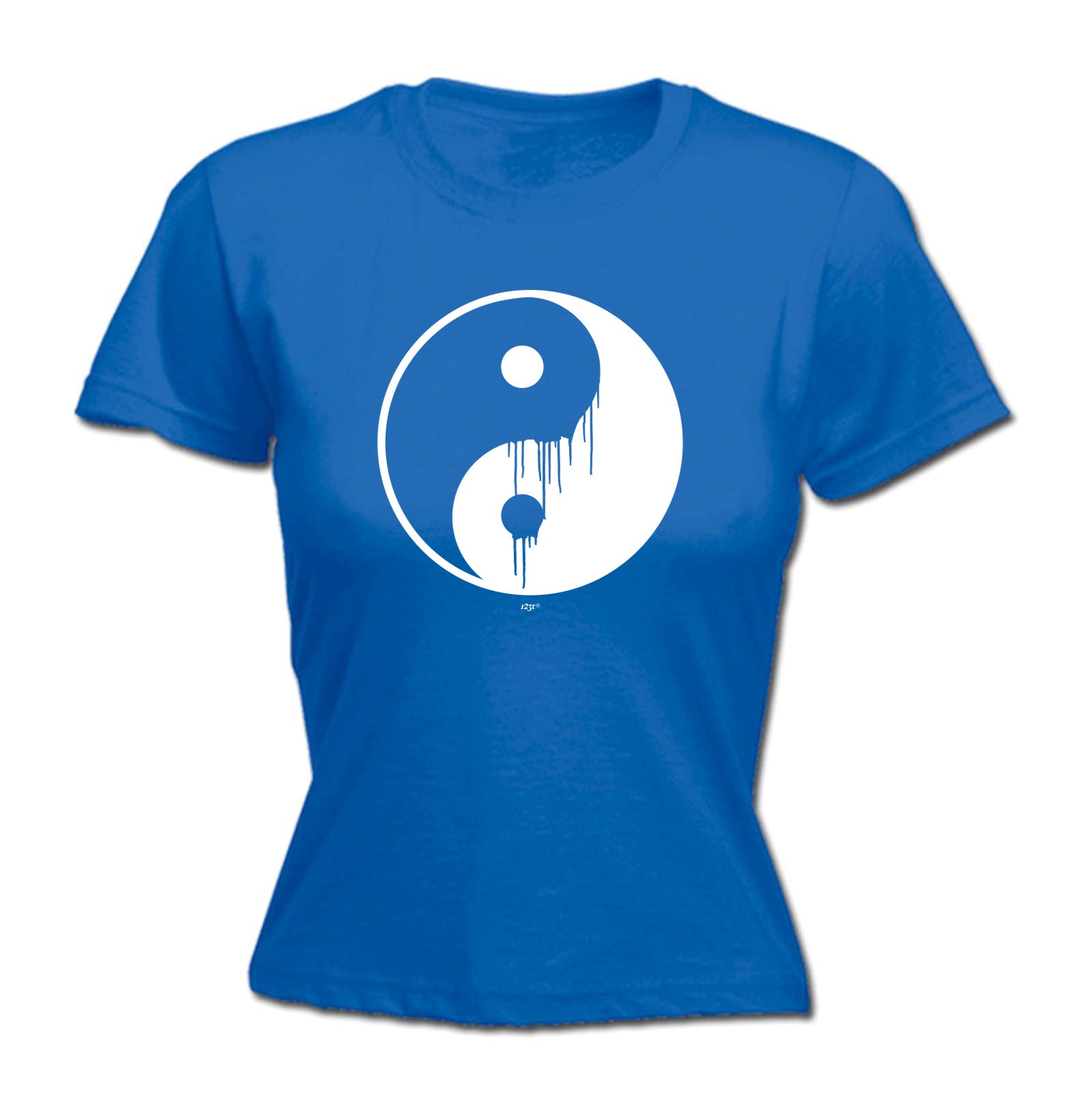 Yin Yang Dripping - Funny Womens T-Shirt Tshirt