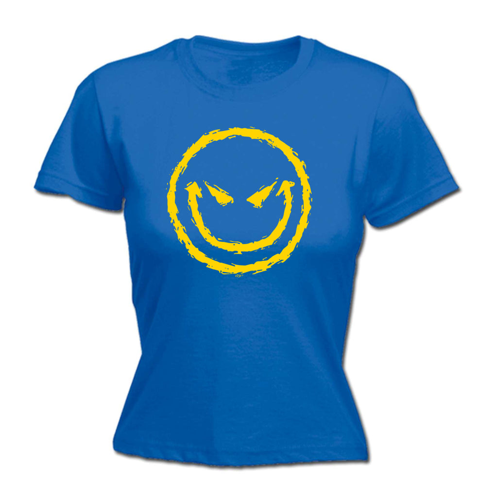 Evil Smile - Funny Womens T-Shirt Tshirt