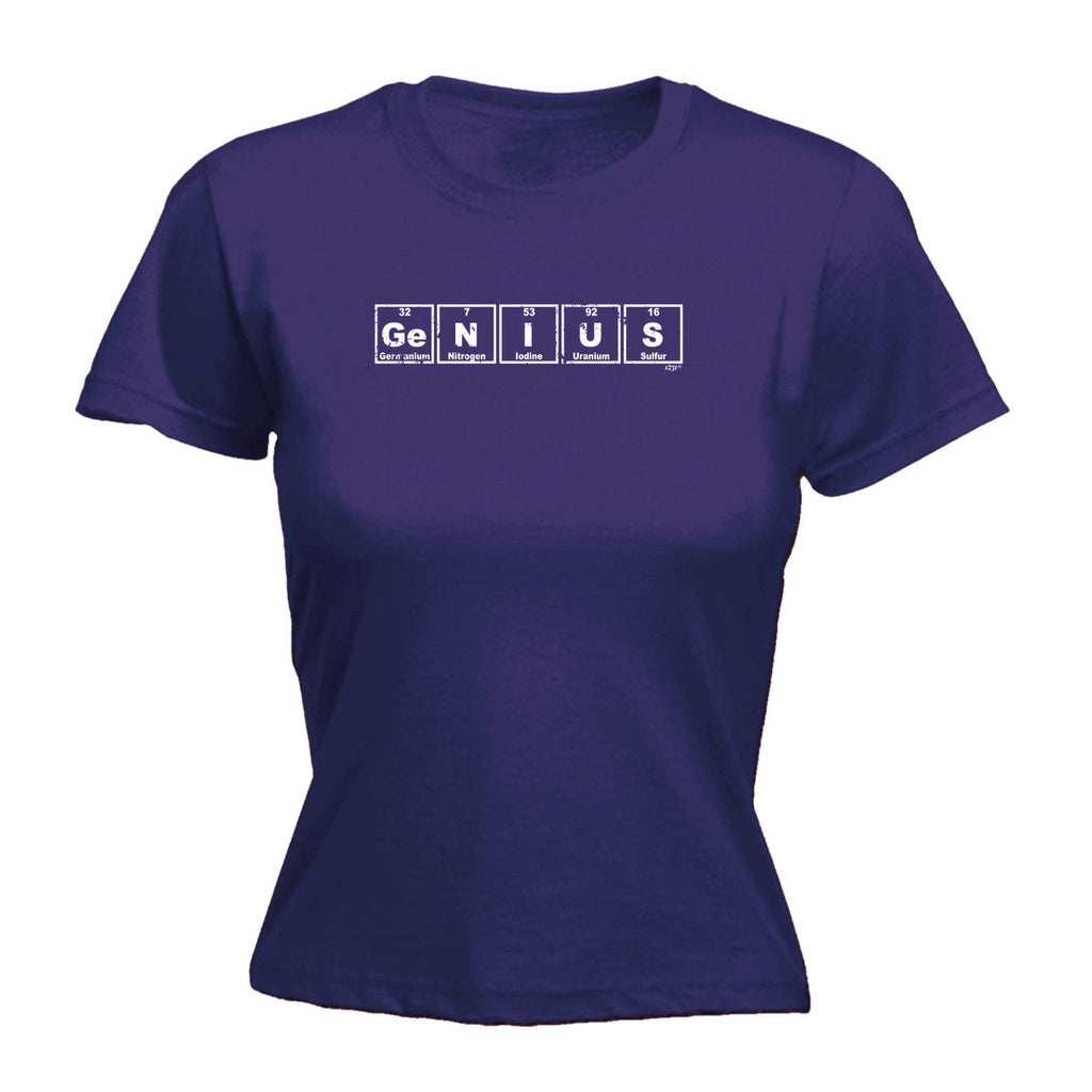Genius Element - Funny Womens T-Shirt Tshirt