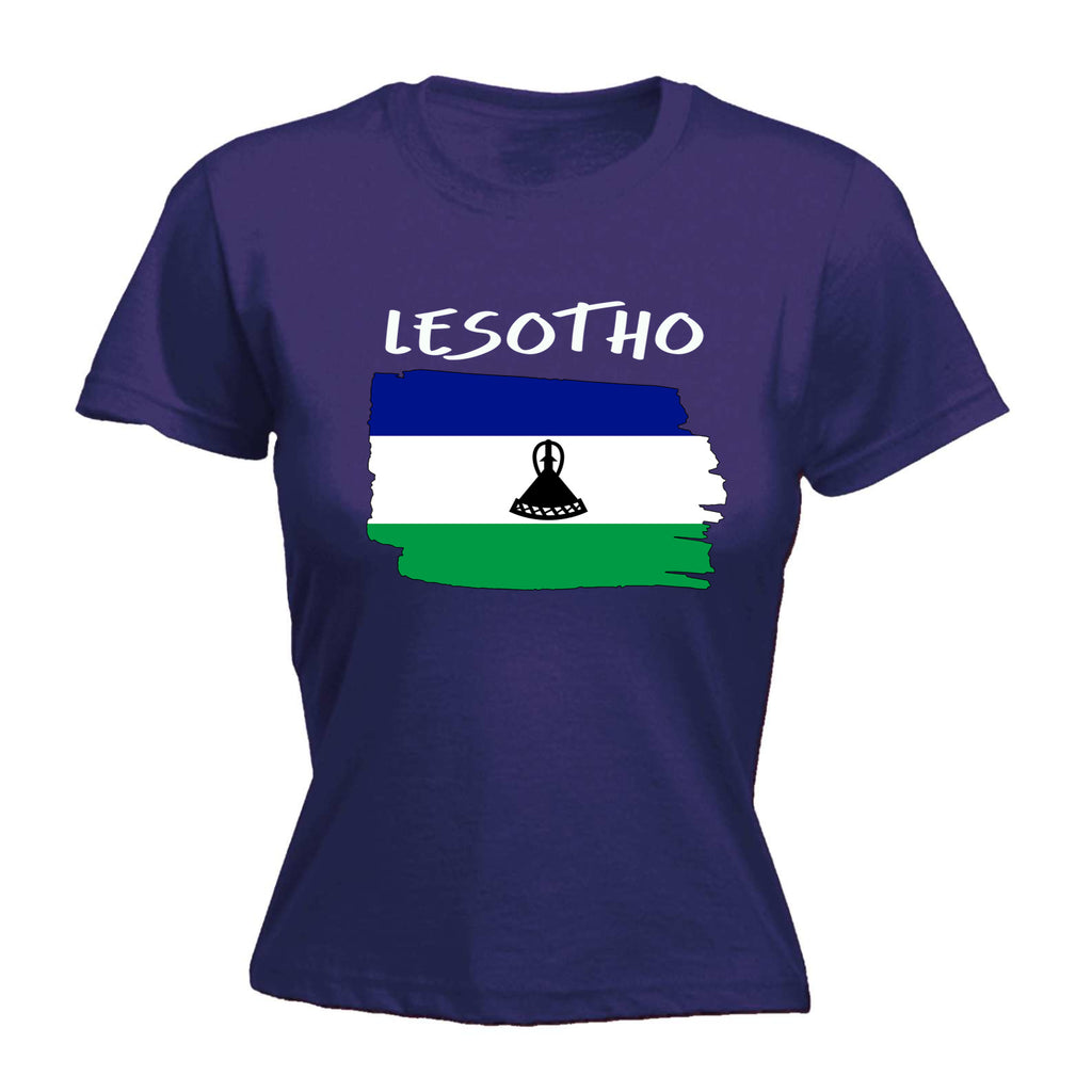 Lesotho - Funny Womens T-Shirt Tshirt