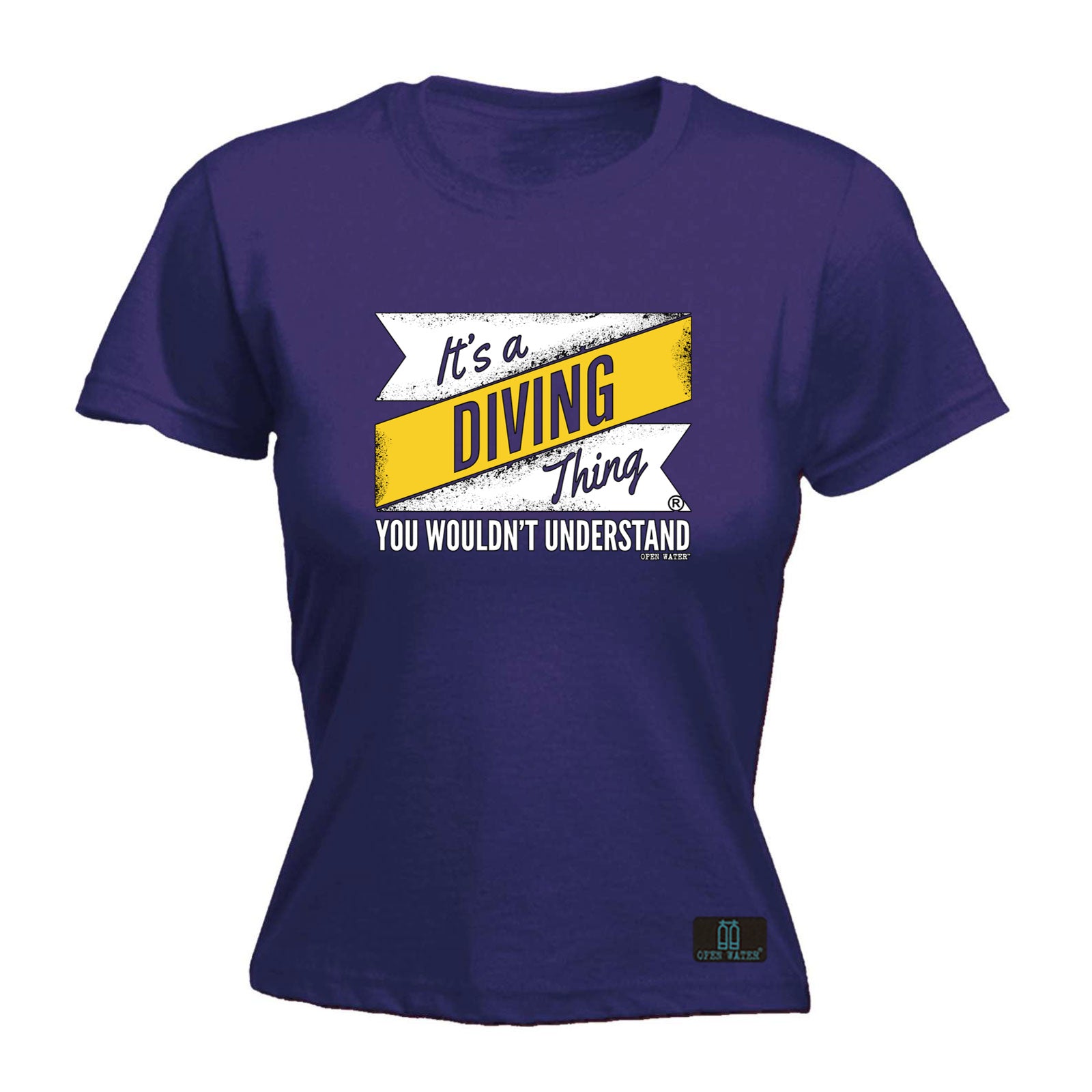 Ow Its A Diving Thing - Funny Womens T-Shirt Tshirt