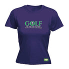 Oob Golf The Art Of Playing Fetch - Funny Womens T-Shirt Tshirt