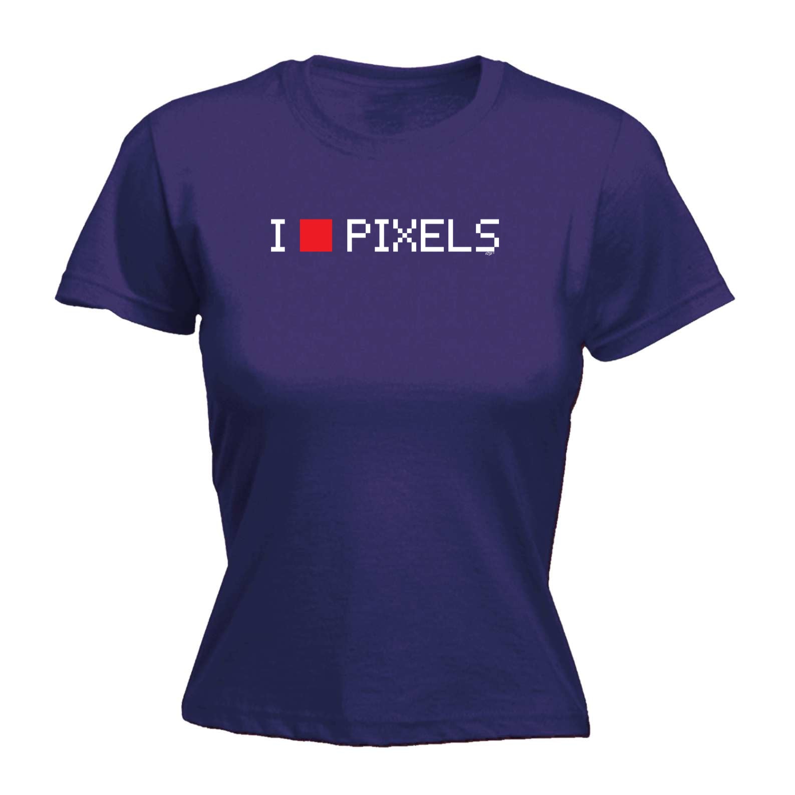 Love Pixels - Funny Womens T-Shirt Tshirt