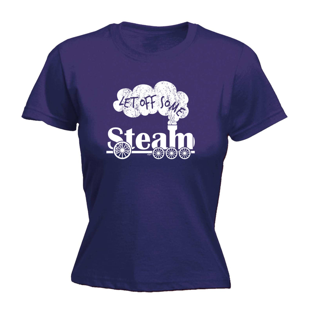 Let Off Some Steam - Funny Womens T-Shirt Tshirt