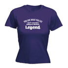 You Are What You Eat Dont Remember Eating An Absolute Legend - Funny Womens T-Shirt Tshirt