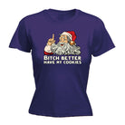 Bitch Better Have My Cookies Santa Christmas - Funny Womens T-Shirt Tshirt