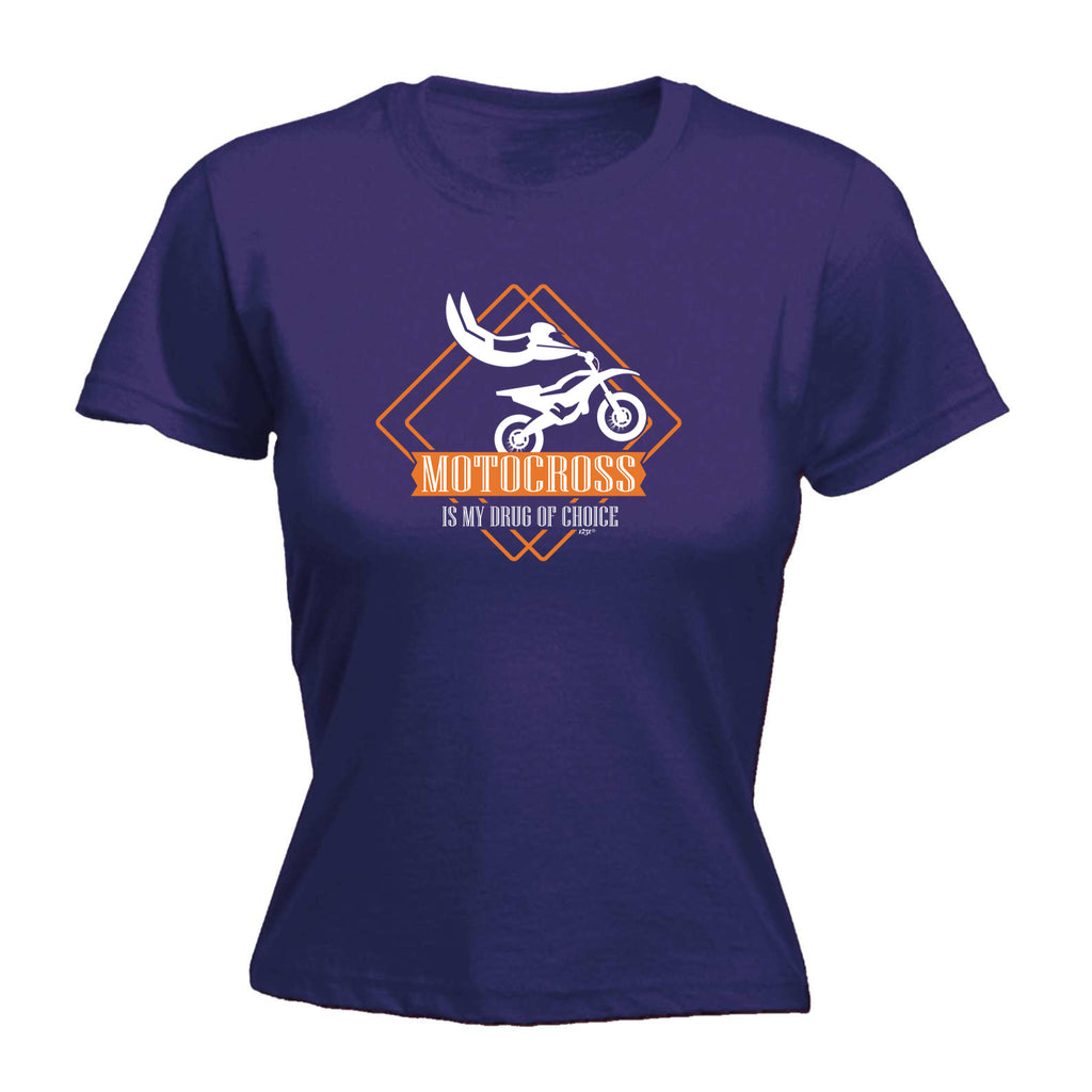 Motocross Is My Choice Dirt Bike - Funny Womens T-Shirt Tshirt