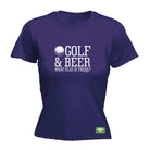 Oob Golf And Beer What Else Is There - Funny Womens T-Shirt Tshirt