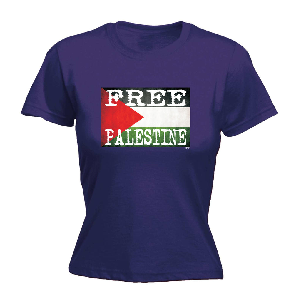 Free Palestine Flag - Funny Womens T-Shirt Tshirt