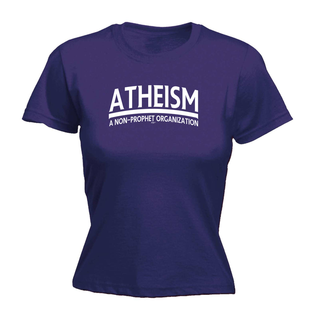Atheism - Funny Womens T-Shirt Tshirt