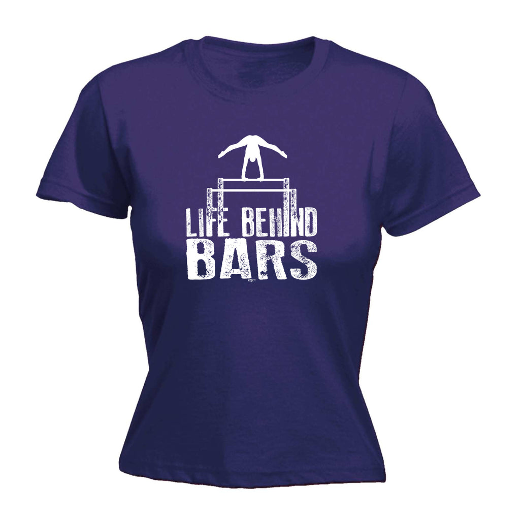 Life Behind Bars Gymnast - Funny Womens T-Shirt Tshirt
