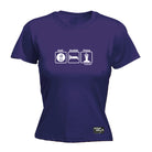 Pb Eat Sleep Yoga - Funny Womens T-Shirt Tshirt