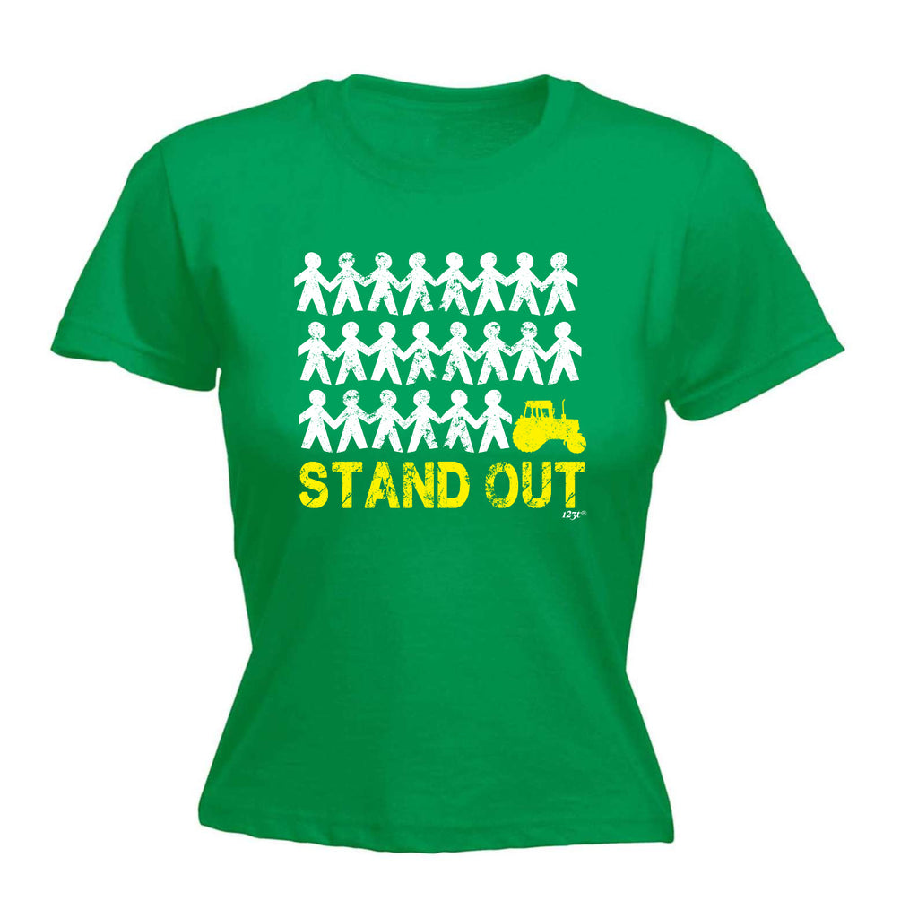 Stand Out Tractor - Funny Womens T-Shirt Tshirt