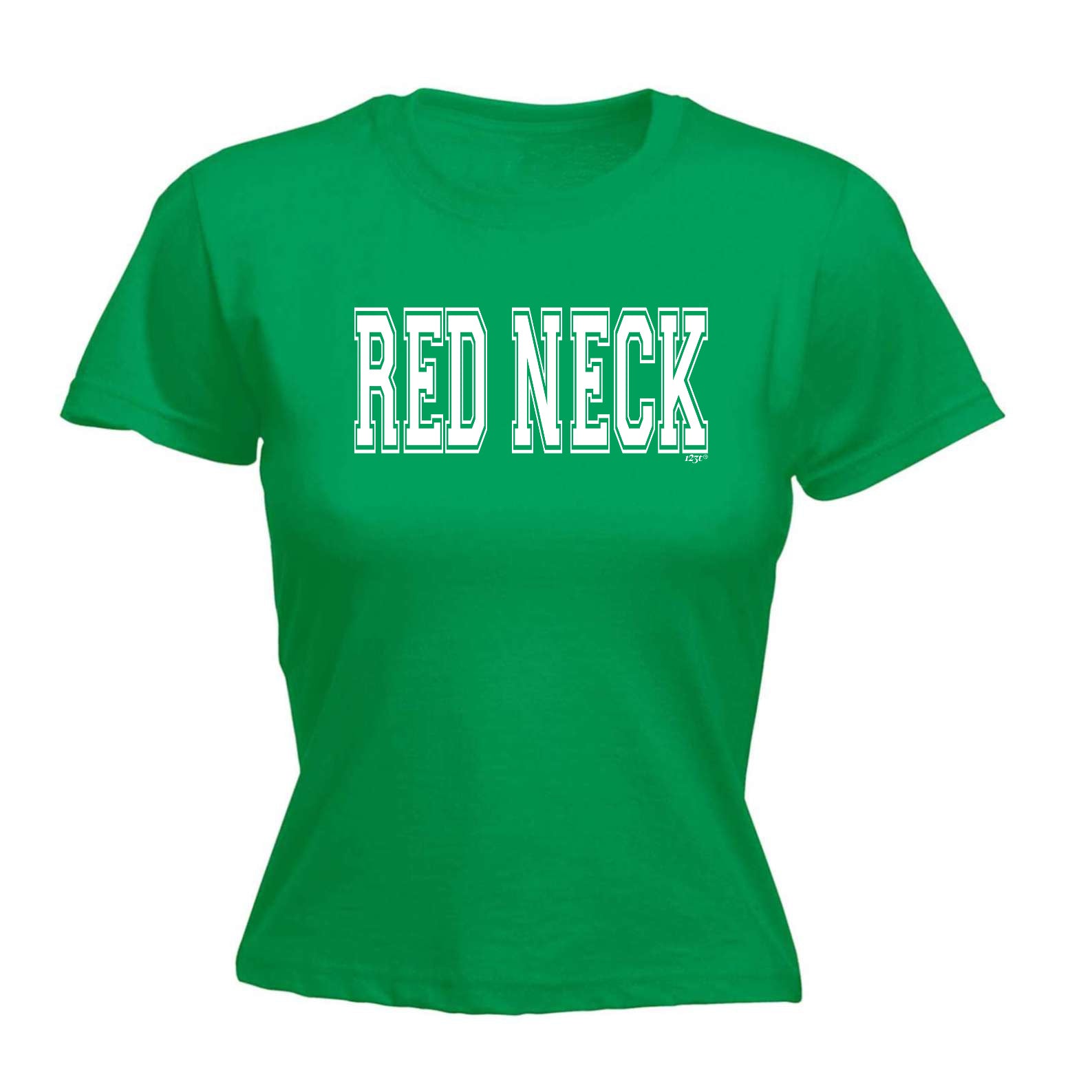 Red Neck - Funny Womens T-Shirt Tshirt