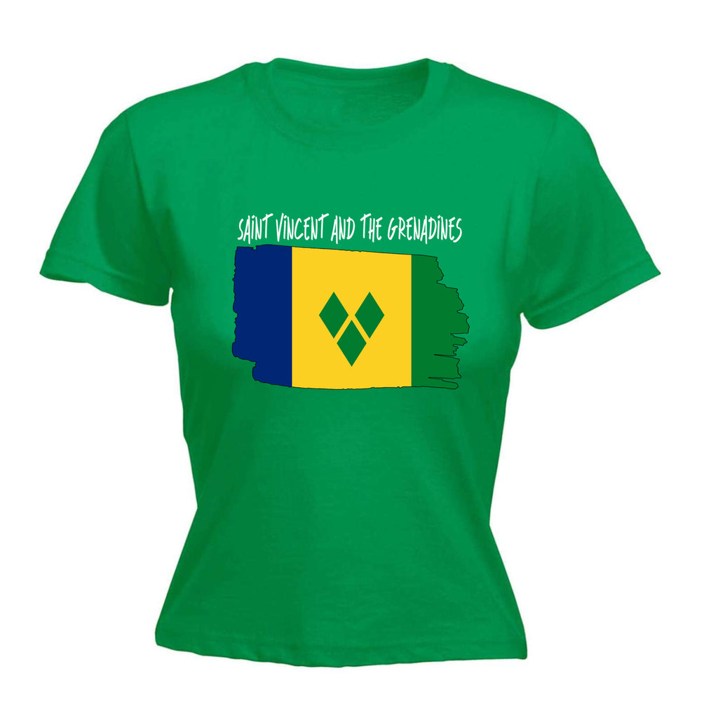 Saint Vincent And The Grenadines - Funny Womens T-Shirt Tshirt